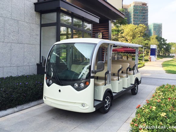 重庆园博园--11座电动观光车