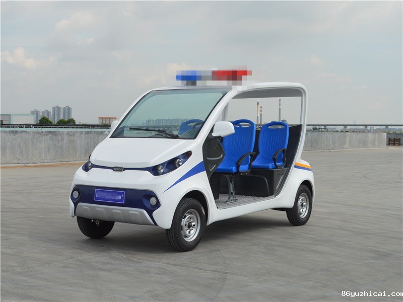 4座电动巡逻车-敞开款