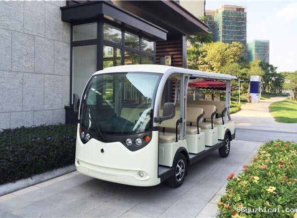 14座电动游览观光车-博园