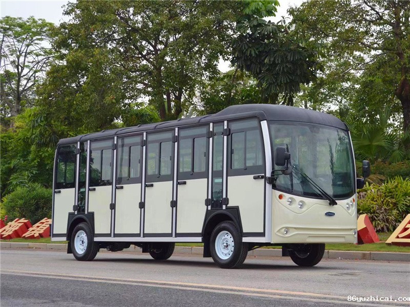 封闭式电动观光车