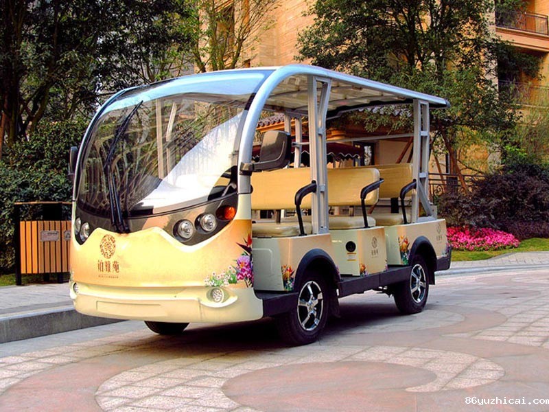 可定制八座电动观光车